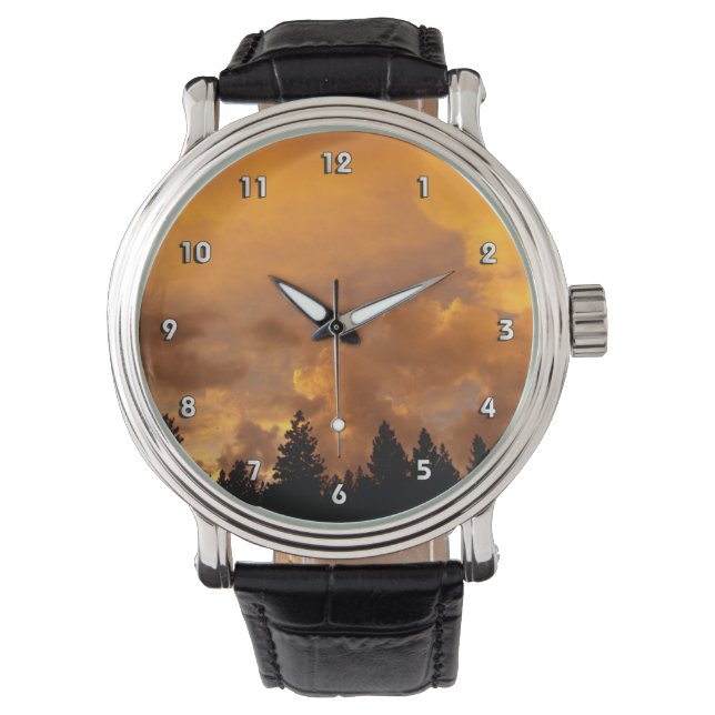 Sunset in the Sierras Watch (Front)