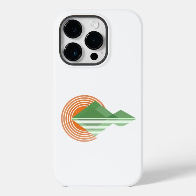 Sunset in the valley Case-Mate iPhone case (Back)