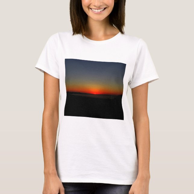 Sunset in the Water T-Shirt (Front)