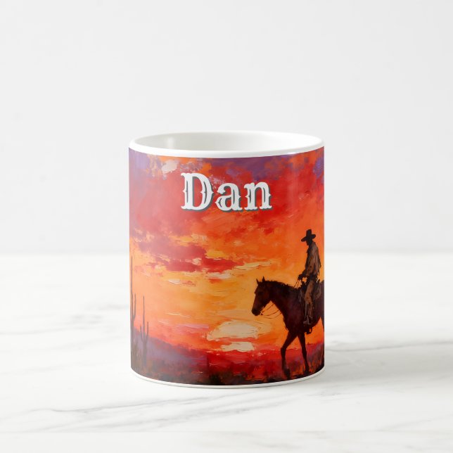 Sunset in the West Coffee Mug (Center)