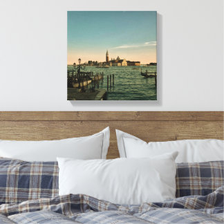 Sunset in Venice Canvas Print