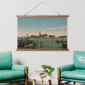 Sunset in Venice Hanging Tapestry