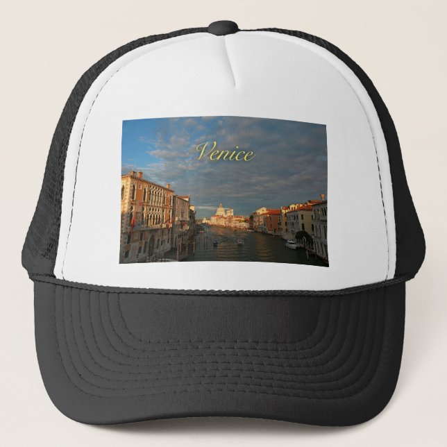 Sunset in Venice Italy Trucker Hat (Front)