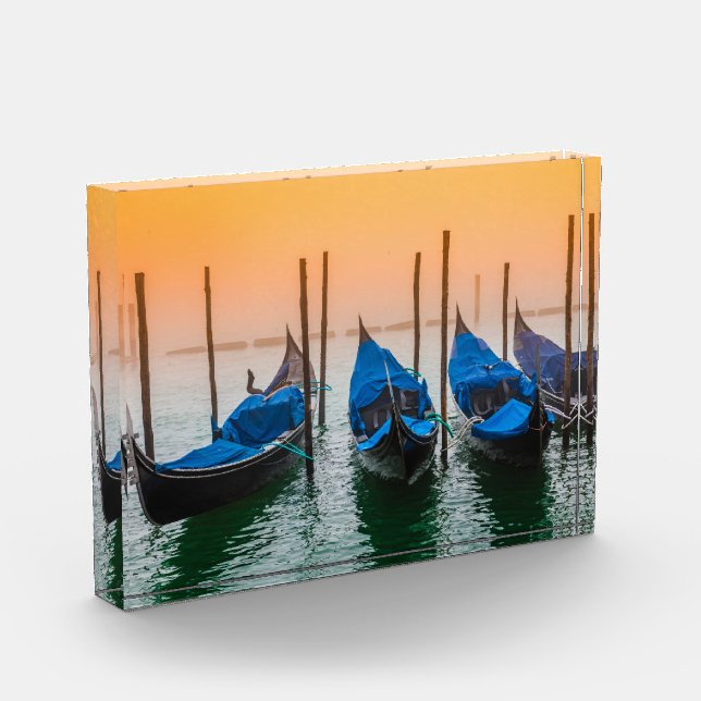 Sunset in Venice Photo Block (Left)