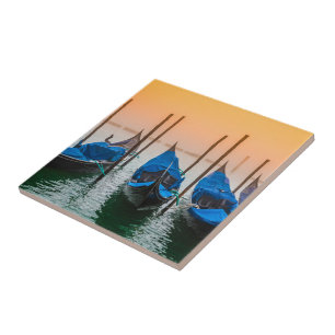 Sunset in Venice Tile