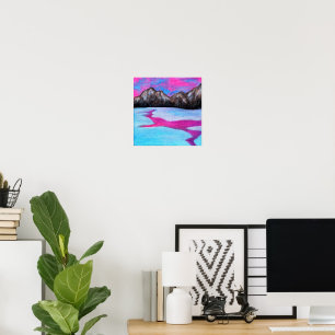 Sunset In Winter Poster