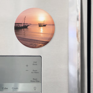Sunset in Zanzibar Magnet