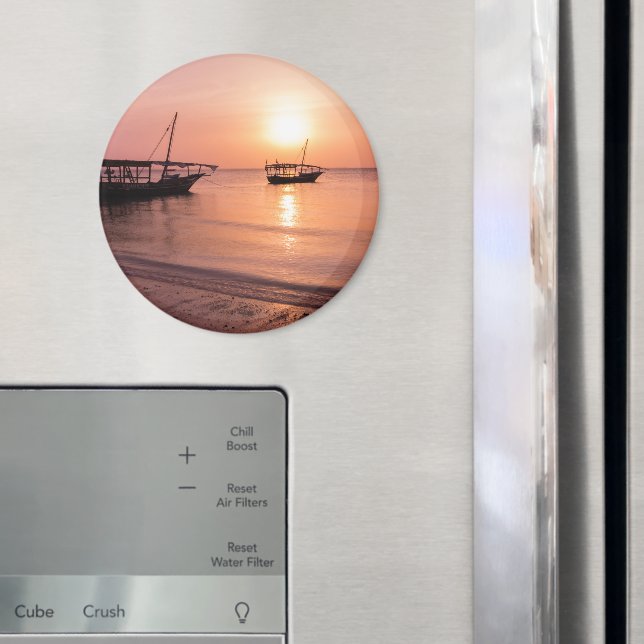 Sunset in Zanzibar Magnet (In Situ (Fridge))