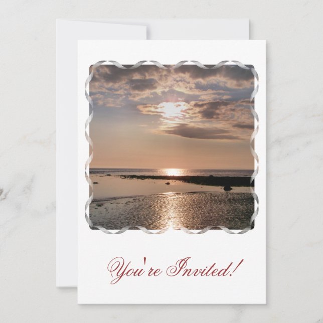SUNSET INVITATION (Front)