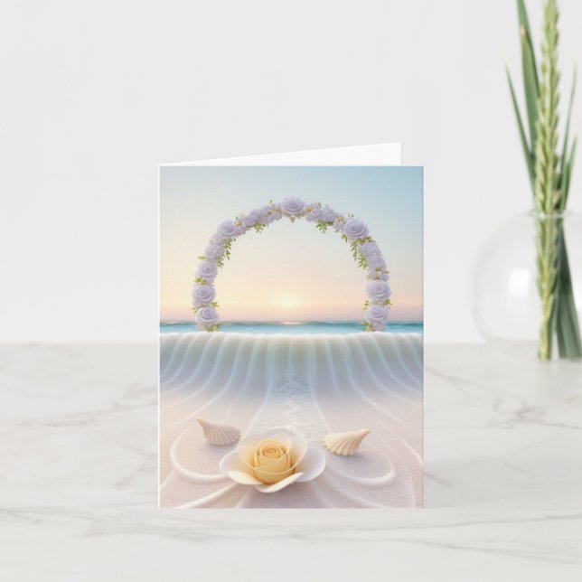 Sunset Isle Invitation (Front)
