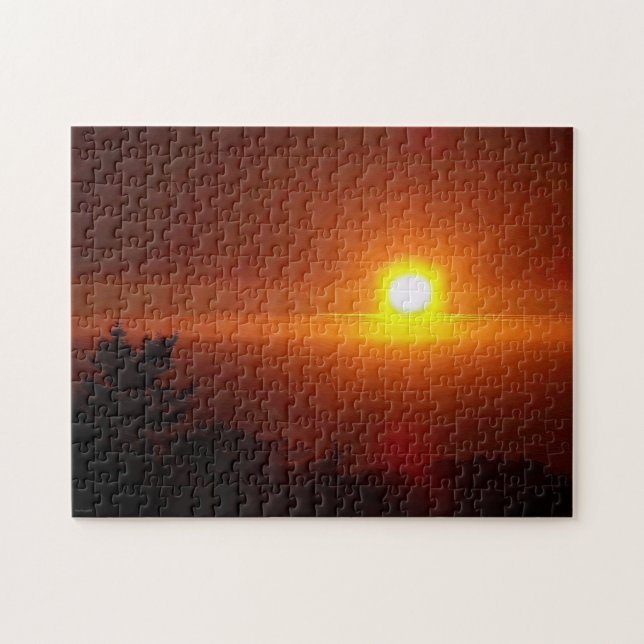 Sunset Jigsaw Puzzle (Horizontal)