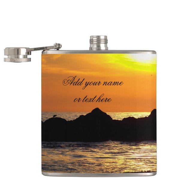 Sunset Joy_ Hip Flask (Opened)