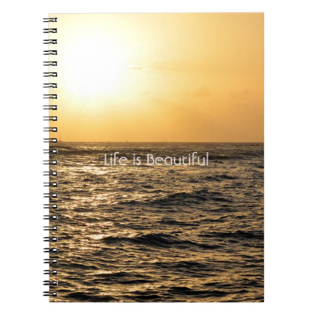 Sunset Kauai (my photography) Notebook (Front)