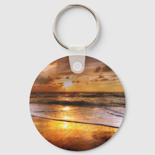 Sunset Key Ring