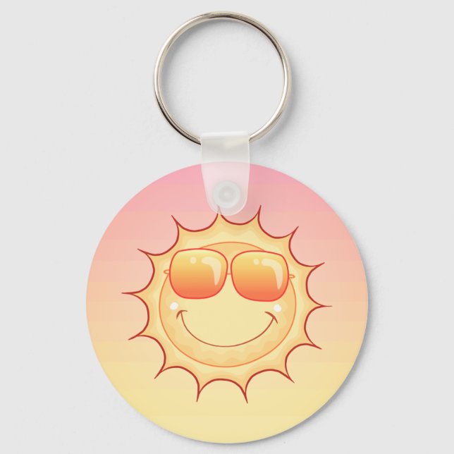 Sunset Key Ring (Front)