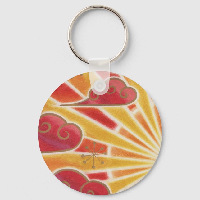 Sunset keychain (Front)