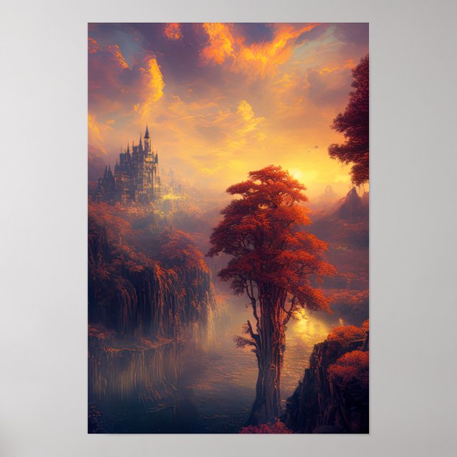 Sunset Kingdom, The Enchanted Castle Poster (Front)