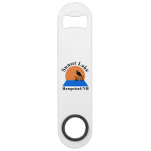 Sunset Lake Bottle Opener