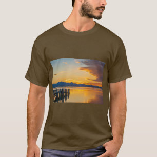 Sunset Lake & Mountain Calm Tee