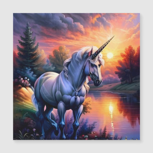 Sunset Lake River Unicorn Seven