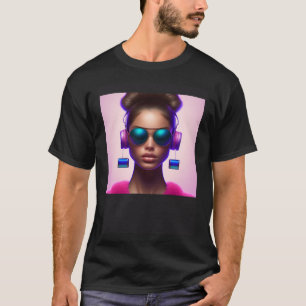 Sunset Lamp Sunset Colours Polygel Colours Womens T-Shirt