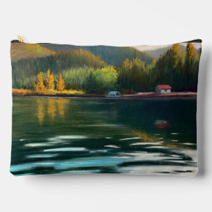 Sunset Landscape Accessory Pouch