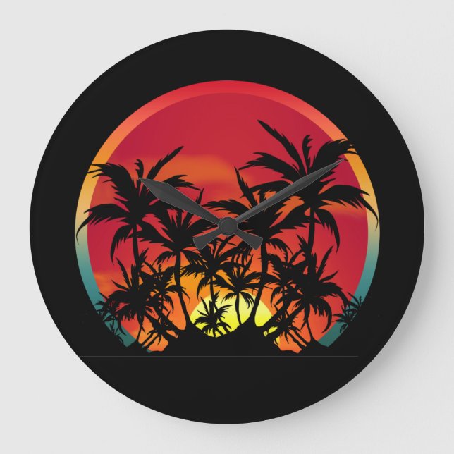 SUNSET LARGE CLOCK (Front)