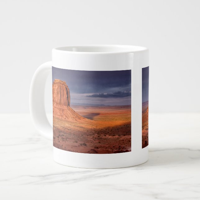 Sunset Large Coffee Mug (Front Left)