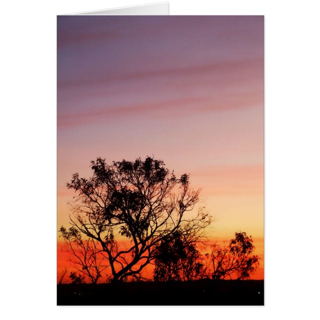 Sunset Layers Card (Front)
