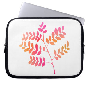Sunset Leaves Laptop Sleeve