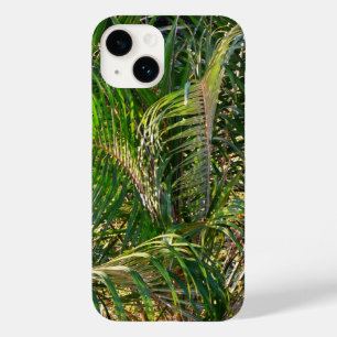 Sunset Lit Palm Fronds Tropical Case-Mate iPhone 14 Case