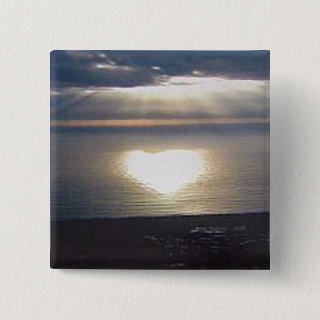 Sunset Love Button (Front)