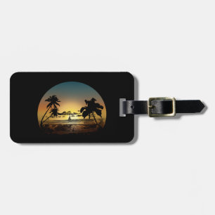 Sunset Luggage Tag