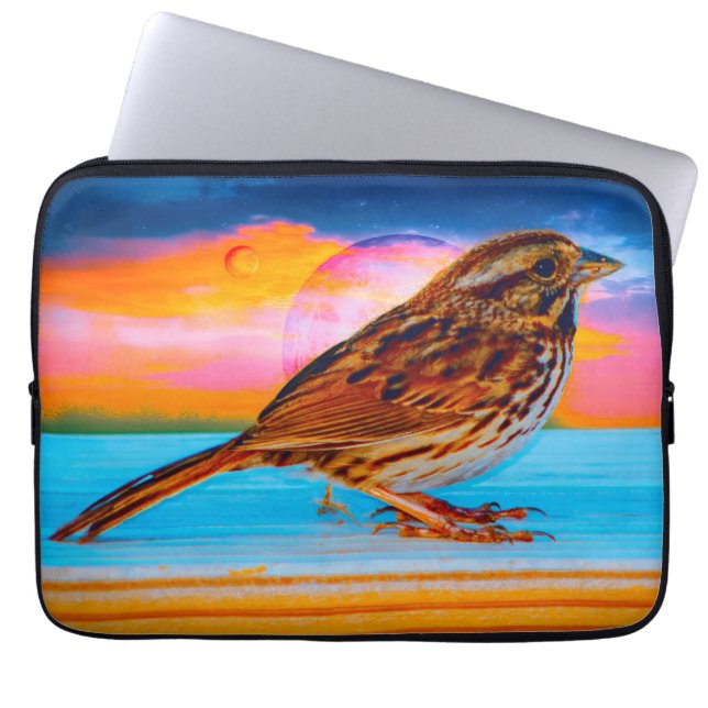 Sunset Melody Laptop Sleeve (Front)