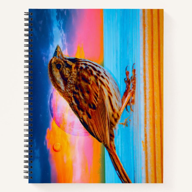Sunset Melody Notebook (Front)