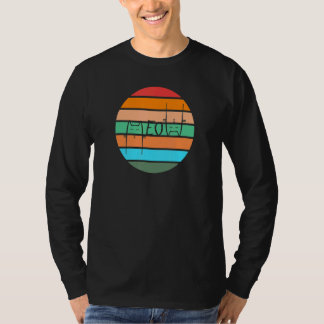 Sunset Meow Cat T-Shirt