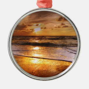Sunset Metal Tree Decoration