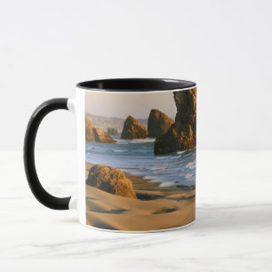 Sunset, Meyers Beach, Oregon, USA Mug