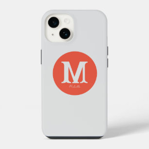 Sunset Minimal Monogram Case-Mate iPhone Case