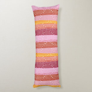 Sunset Mosaic Body Cushion