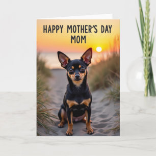 Sunset Mothers Day Love Card