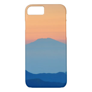 Sunset Mountains Abstract Landscape Case-Mate iPhone Case