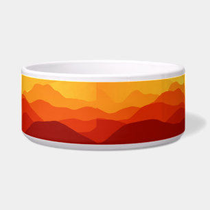 Sunset Mountains Banner