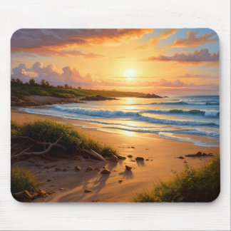 sunset mouse pad