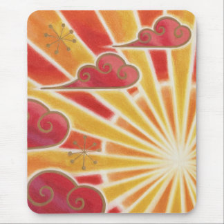 Sunset mousepad vertical