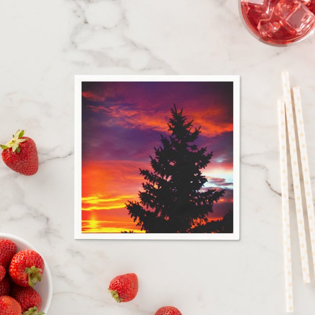 Sunset Napkin (Insitu)