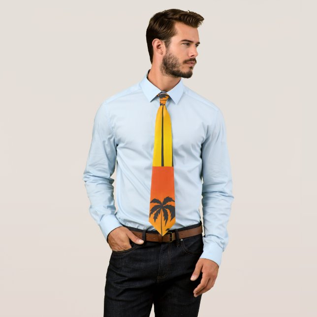Sunset Neck Tie (In Situ)