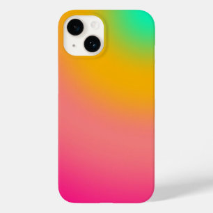 Sunset Neon Gradient Case-Mate iPhone 14 Case