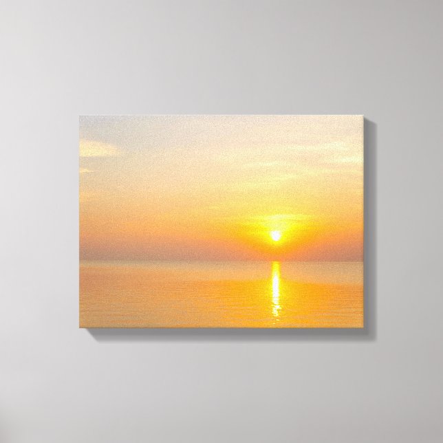 Sunset No. 5, Sunset Series Canvas Print (Front)