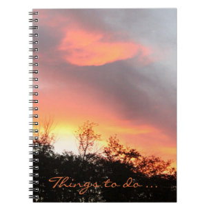Sunset Notebook
